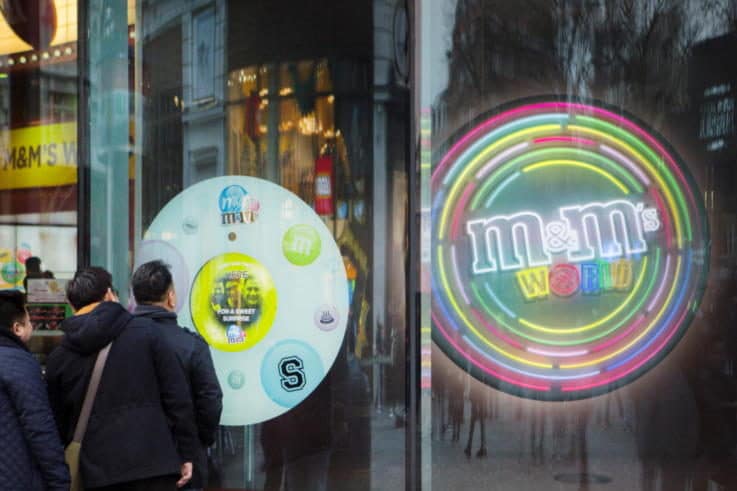 Inside M&M's World London: how the store builds the brand