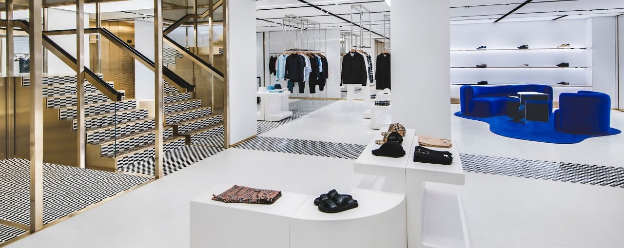 Tour Burberry's new Sloane Street flagship store in London